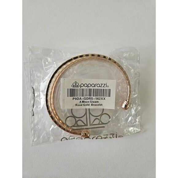 Paparazzi Rose Gold Bangles - Set of 2 - Picture 2 of 5